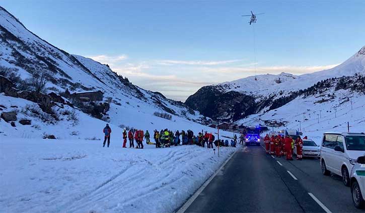 Police: No one believed missing in Austrian avalanche