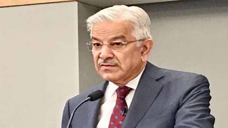 Elections will be held on time, says Khawaja Asif