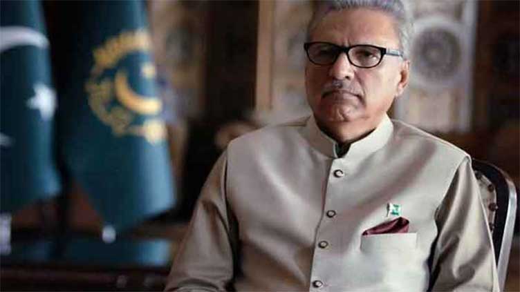 President Alvi holds telephonic conversations with families of martyred