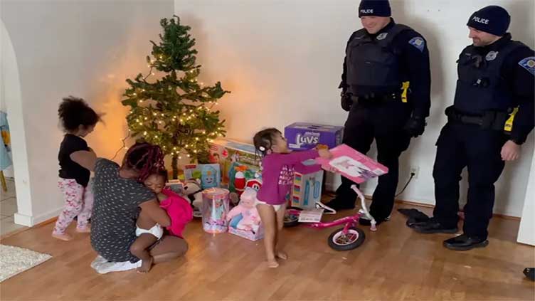 Indiana police saved Christmas