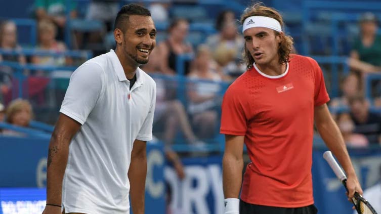 'Enjoy your holidays', Tsitsipas tells Kyrgios after United Cup pullout