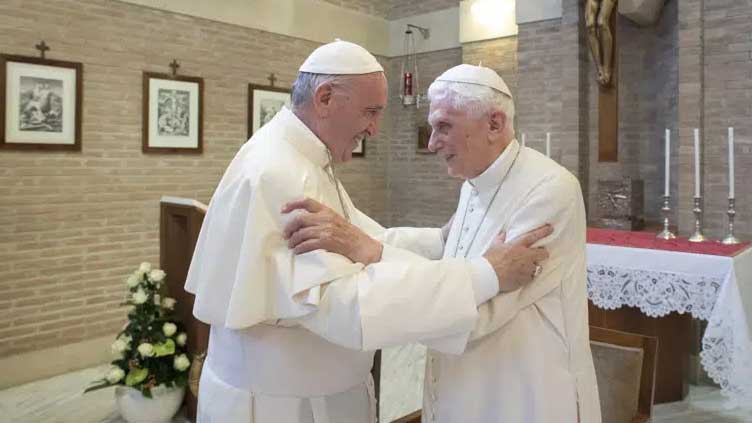  Former pope Benedict is 'very sick', says Pope Francis