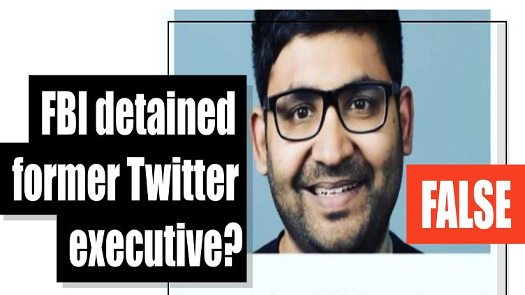 Report of former Twitter CEO's arrest is fabricated