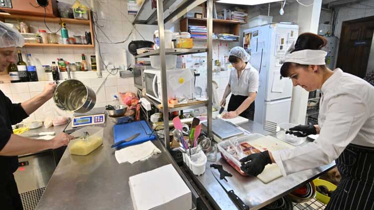  For Ukraine's wartime New Year, patriotism is on the menu