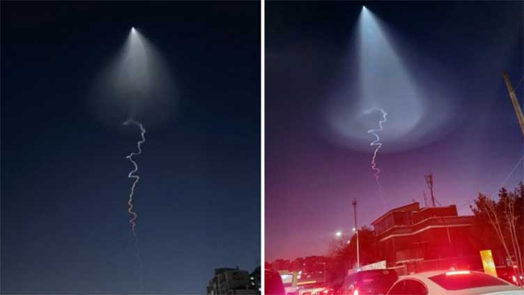 South Korea's unannounced rocket launch causes UFO scare