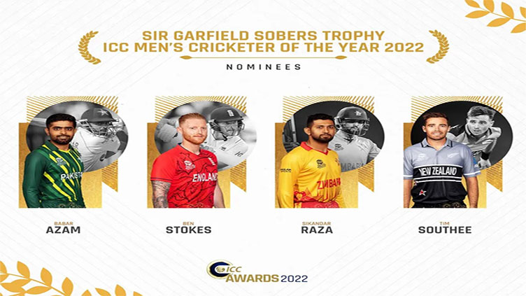 Nominees for Sir Garfield Sobers Trophy for the ICC Player of the Year 2022 revealed