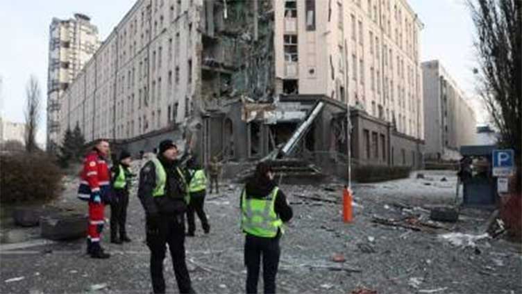 Explosions shake Ukrainian capital after missile warnings