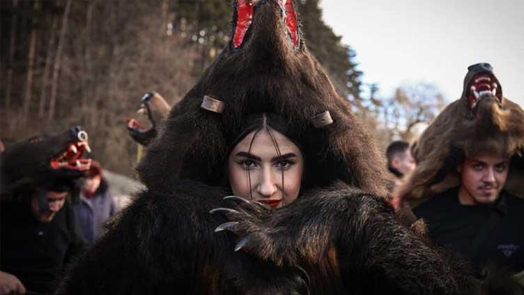  Bearskin dance reconnects Romania youth with tradition