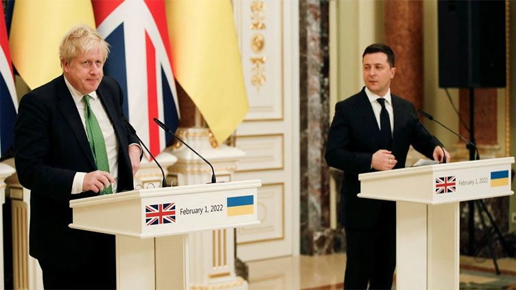 Russian forces 'clear and present danger' for Ukraine: UK PM