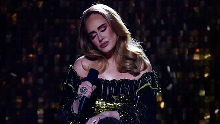 Adele scoops 3 prizes in hometown return to UK's Brit Awards