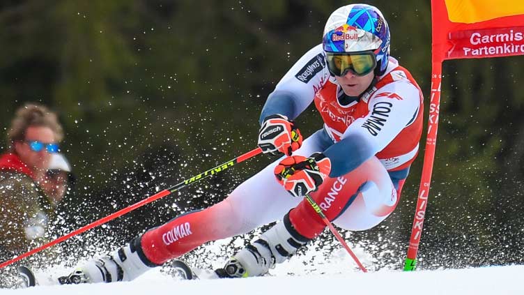 Pinturault struggles in Olympic combined downhill as Austrians lurk