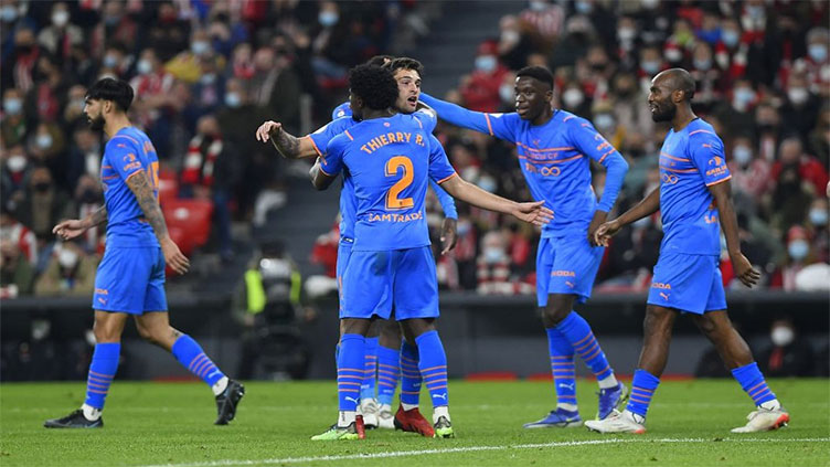 Valencia peg back Athletic to leave semi in the balance
