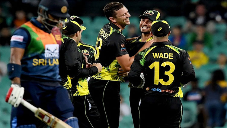 Hazlewood takes four as Australia beat Sri Lanka in opening T20