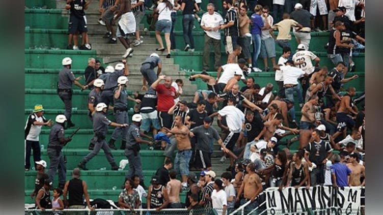 Football fan shot dead in Brazil