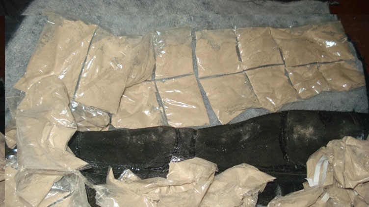 Police recover 80 kg heroine in Karachi