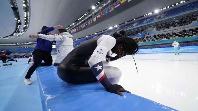 Erin Jackson of US 1st Black woman to win speedskating gold