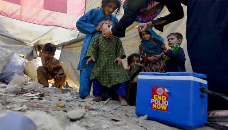 Pakistan's efforts to end polio receive global acknowledgement