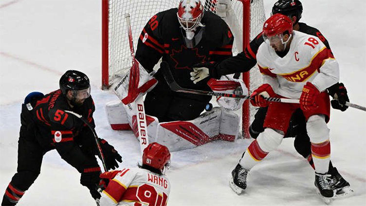 Canada crushes Chinese dreams as hockey is slashed to final eight