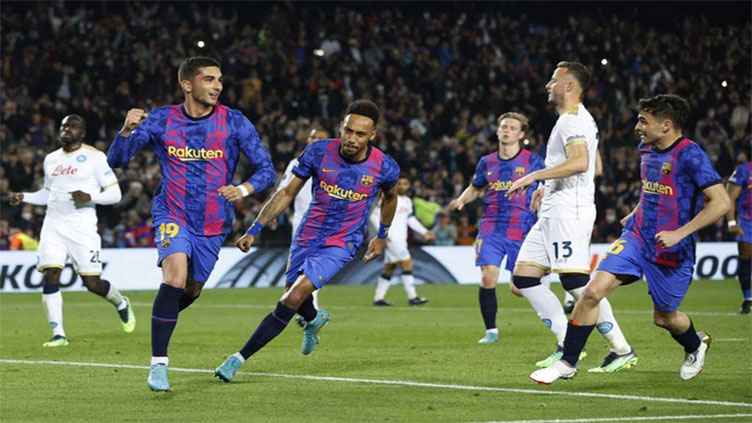 Barcelona wasteful as Napoli hold on to draw 1-1 in Europa League