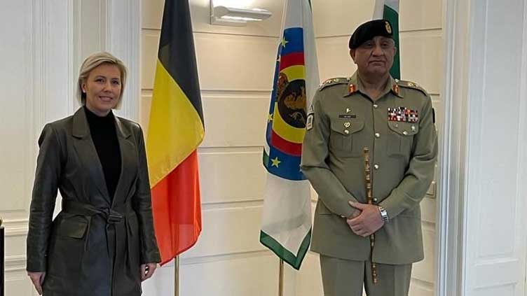 Pakistan, Belgium agree to further optimize military-to-military ties