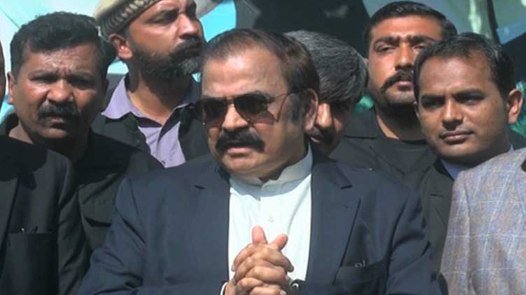 Rana Sanaullah avoids question on secret meeting between Shehbaz, Tareen