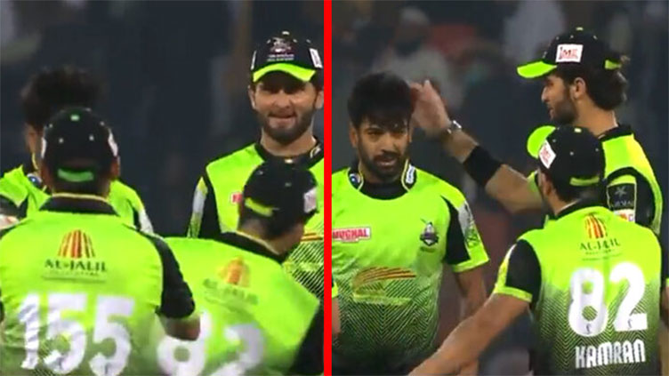 PSL 7: Haris Rauf slaps teammate Kamran Ghulam for dropping catch off his bowling