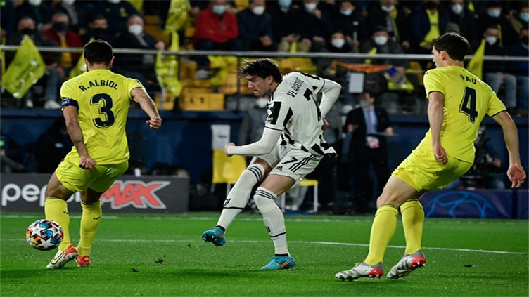 Villarreal hold Juventus after Vlahovic early strike