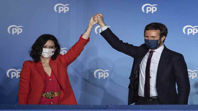 Spain's opposition leader in danger after spat with rival