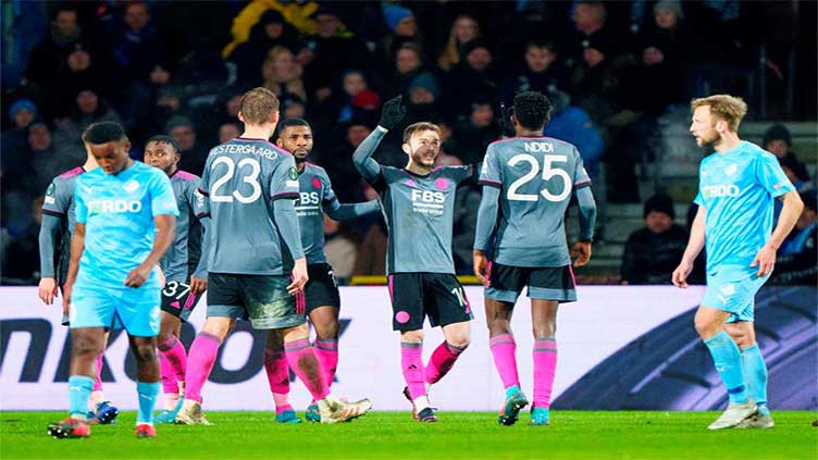 Leicester cruise, Celtic crash out of Conference League