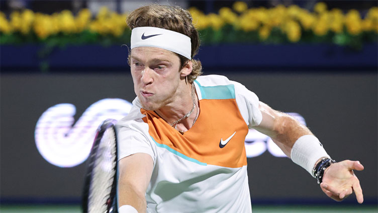 'No war please': Rublev into Dubai final with peace plea