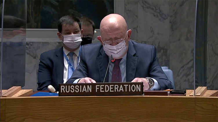Russia vetoes UN resolution deploring 'aggression' in Ukraine