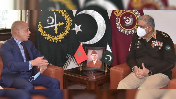 Moroccan envoy calls on COAS Gen Bajwa