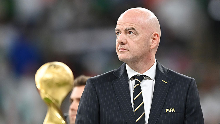 Infantino says biennial World Cup can 'give hope' to potential migrants