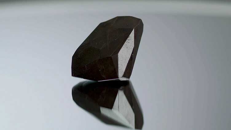 Mystery black diamond called 'The Enigma' goes up for auction
