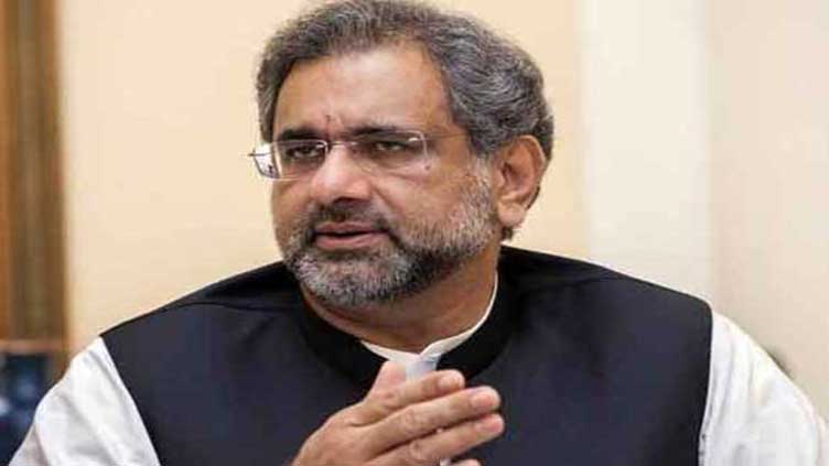 There's a storm of corruption in Punjab government, says Shahid Khaqan Abbasi