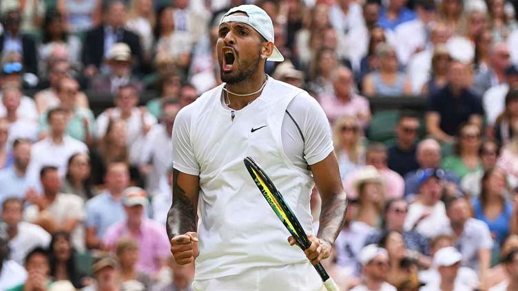 Kyrgios races into Wimbledon semi-finals