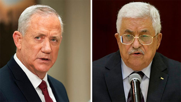 Rare Abbas meeting with Gantz ahead of Biden visit to region