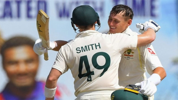 Labuschagne, Smith guide Australia to 298-5 in second Test