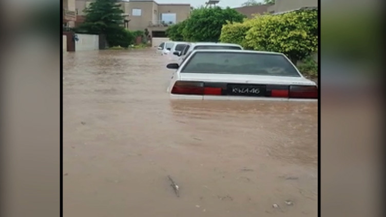 Low-lying areas of twin cities inundated as PMD forecasts more rains