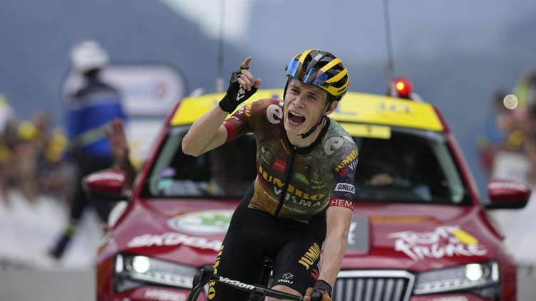 Vingegaard seizes Tour lead after 1st big mountain stage