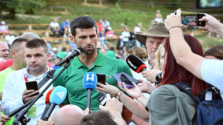 Djokovic inagurates courts at controversial Bosnian 'pyramids'