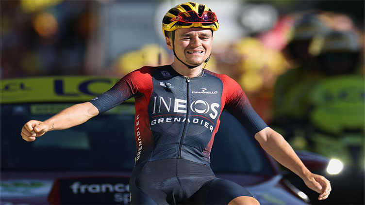 Pidcock wins Alpine Tour de France stage as Vingegaard retains lead