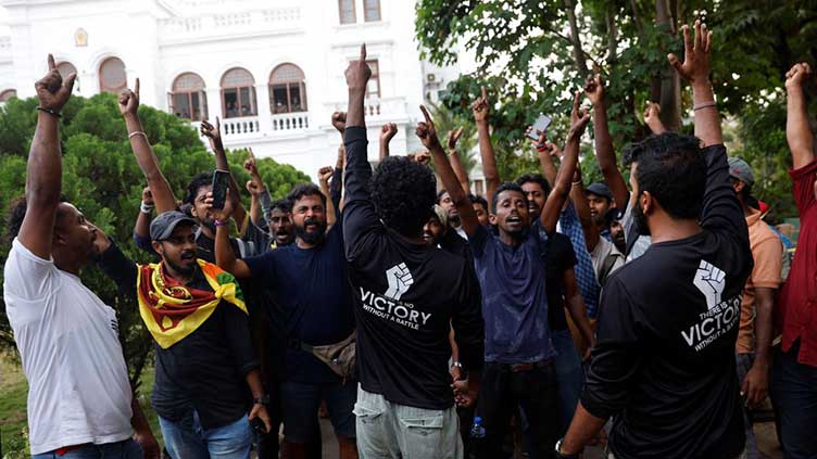 Sri Lanka's Rajapaksa quits; 'We are the real power' says protester