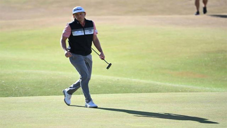 Aussie Smith leads British Open at halfway stage as Woods bows out