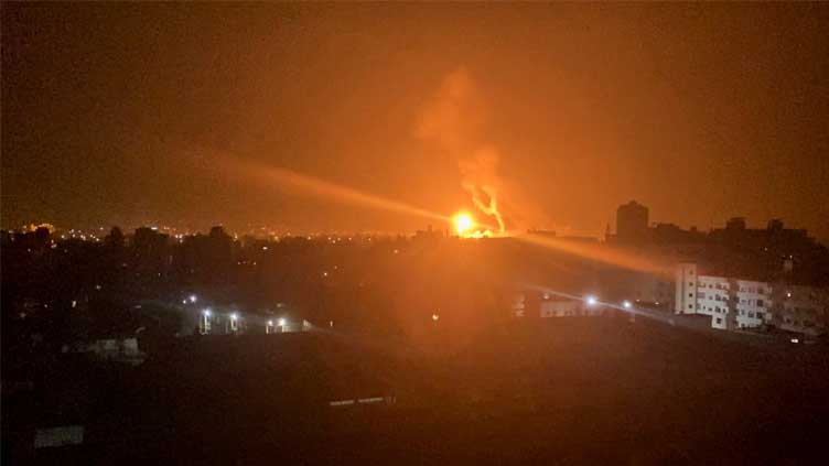 Gaza rockets, Israeli air strikes accompany Biden's Middle East visit