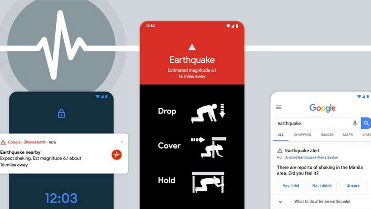Google expands Android Earthquake Alerts System to Pakistan