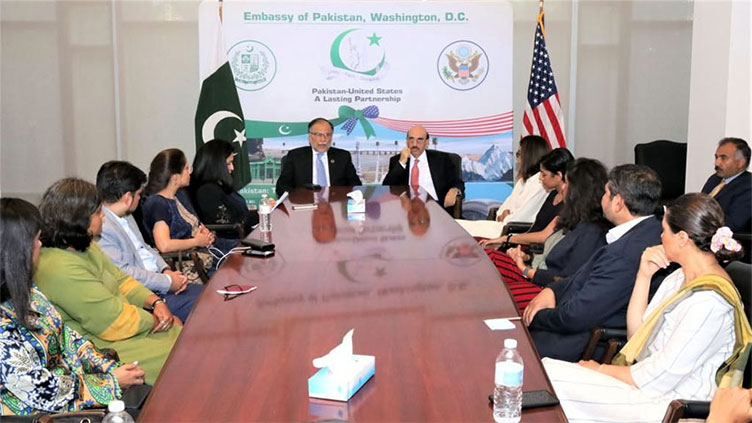 Ahsan for building Pak-US ties on new grounds of mutual respect, development