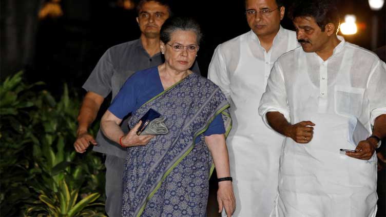   Indian opposition leader Sonia Gandhi questioned in money-laundering probe