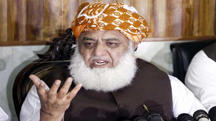 Fazl asks PM to bring Rana Sanaullah into action against PTI top brass