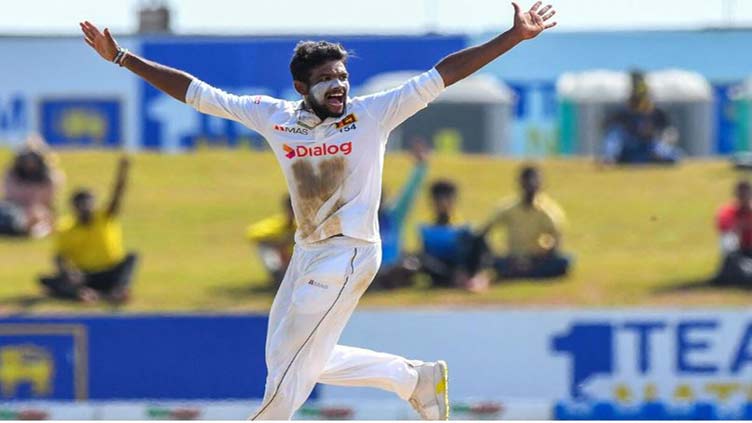 Ramesh grabs three to put Sri Lanka on top in second Pakistan Test